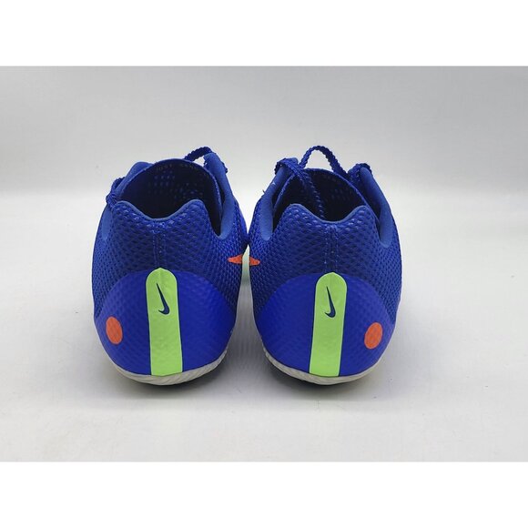 Nike Zoom Rival Sprinter Track Spikes Racer Blue Lime DC8753 401 Mens Size 9.5 - Picture 6 of 9